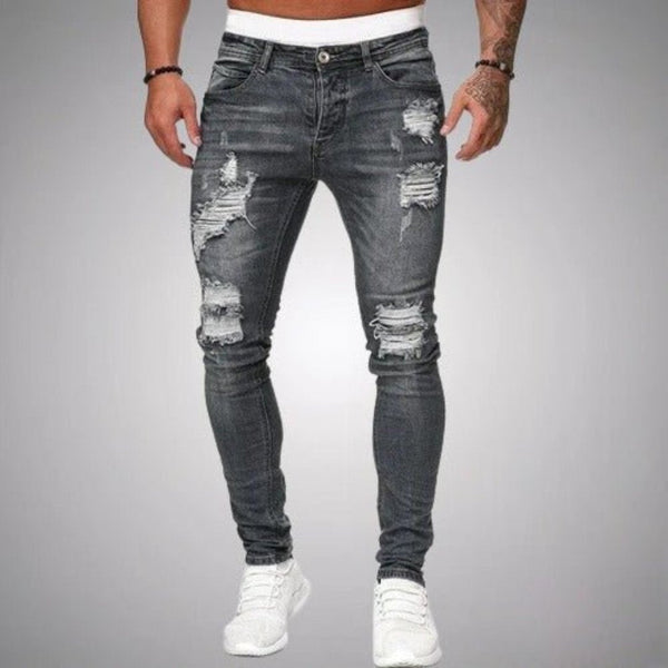 Leo | Men's Casual Ripped Jeans