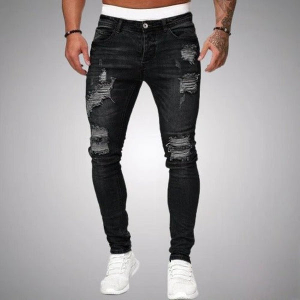 Leo | Men's Casual Ripped Jeans