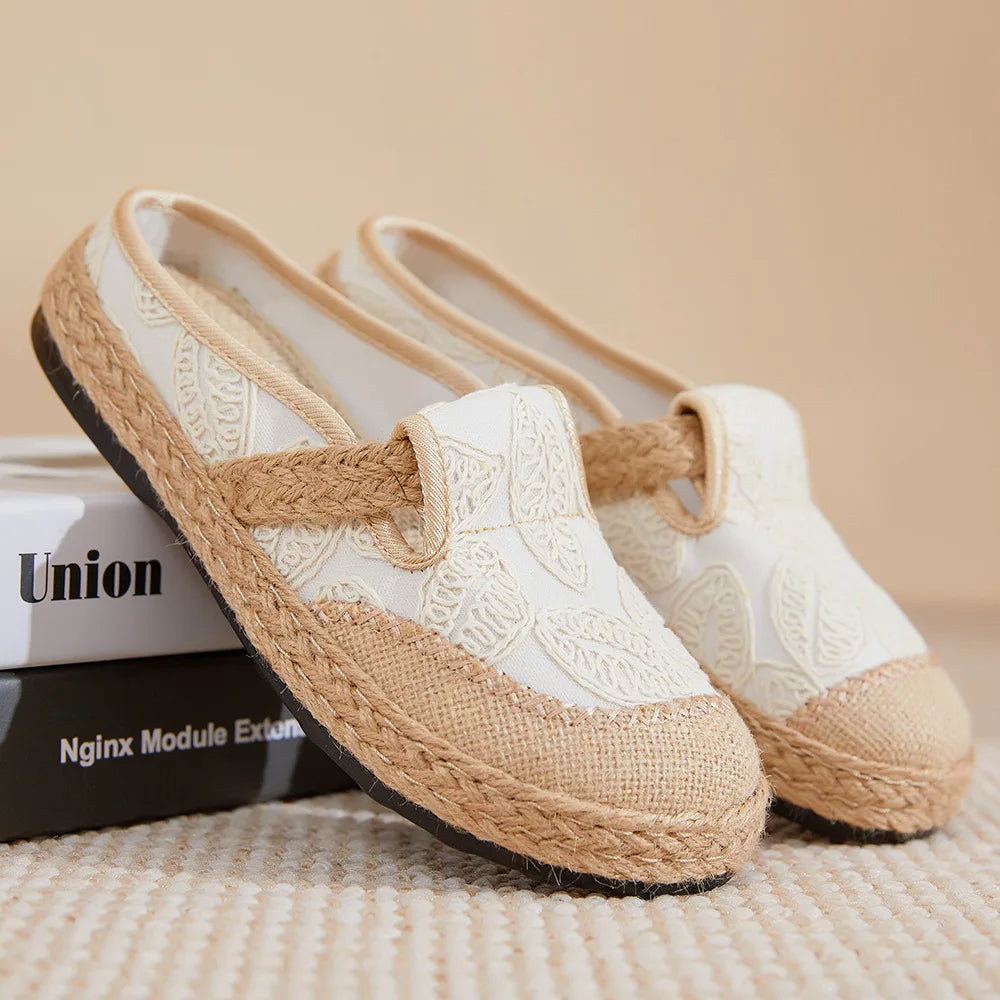 Catharina | Woven Mules